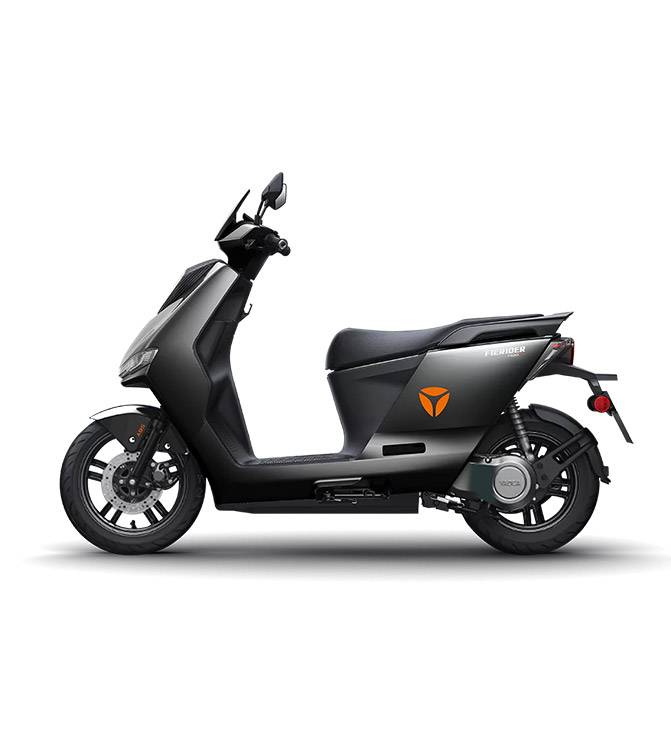 Yadea Fierider VF F200 100 km/h ABS E-Roller Anthrazit Yadea Fierider VF F200 100 km/h ABS E-Roller Anthrazit